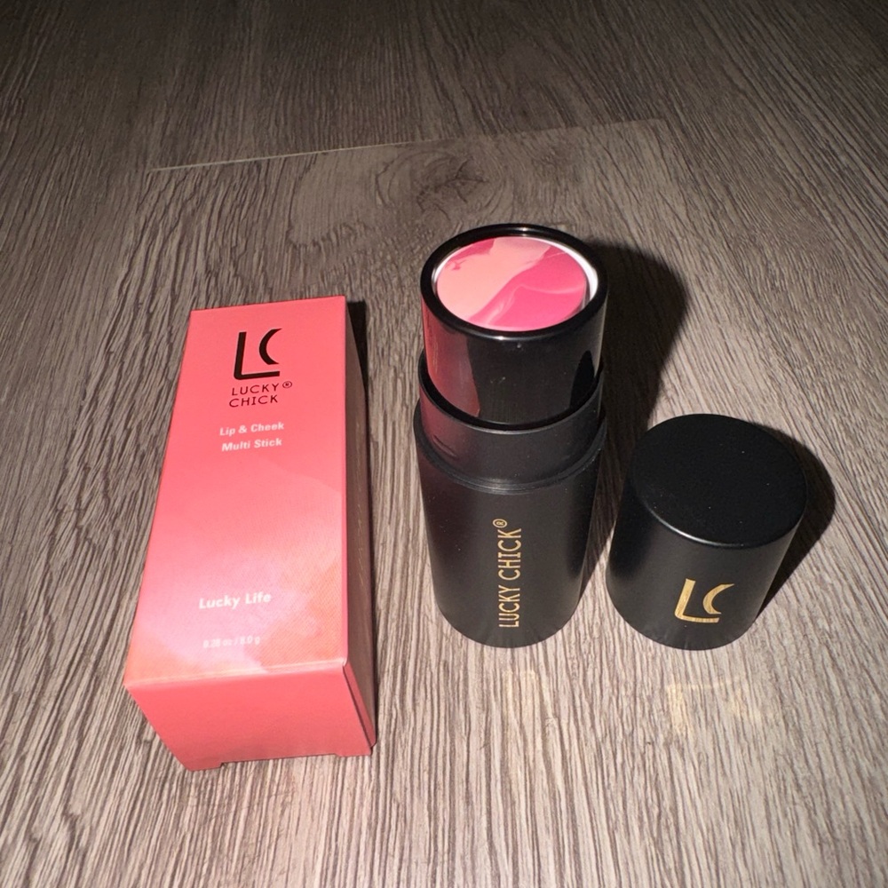 LUCKY CHICK Lip Cheek Multi Stick Lucky Days Full Size .28oz New